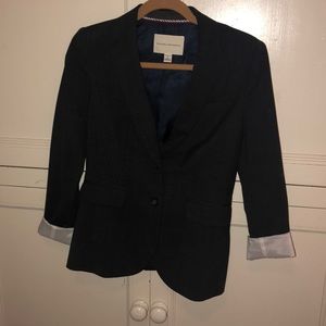 Dark blue banana republic blazer